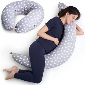 Almohada de lactancia, comodidad y salud.