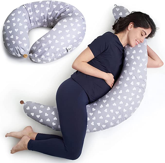 Almohada de lactancia, comodidad y salud.
